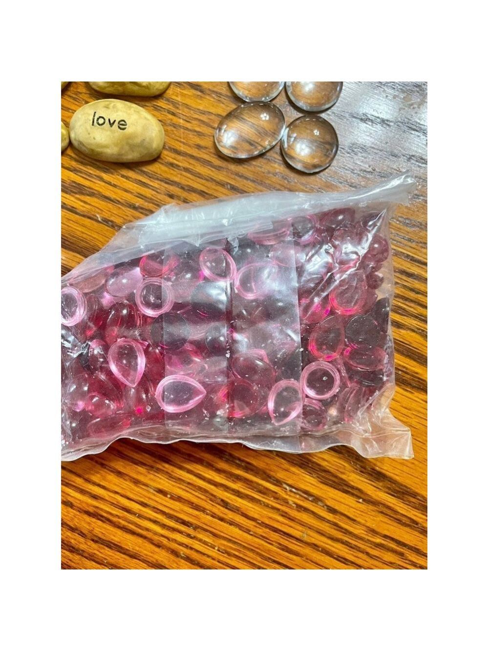 Plastic Stones For Crafts Projects Bundle - Picture 3 of 8